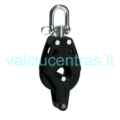 LEWMAR viengubas blokas su kilpa ir šekeliu 30mm